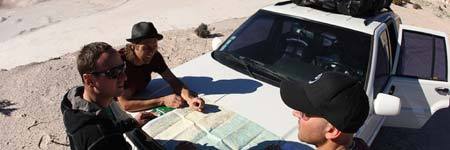 EVOC Sports Staff Planning Their Next Adventure